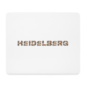 Heidelberg Hund - Mousepad (Querformat) - Weiß - Vorne
