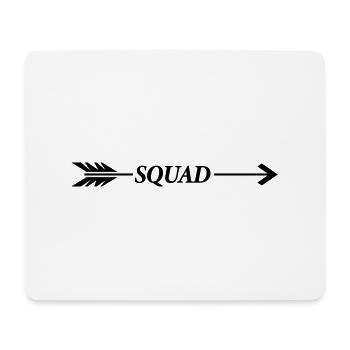 Squad Arrow - Mouse Pad (horizontal) - white - Front