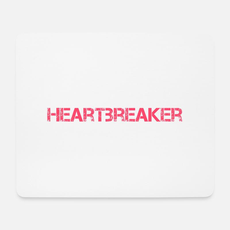 Heartbreaker - Mouse Pad (horizontal) - white