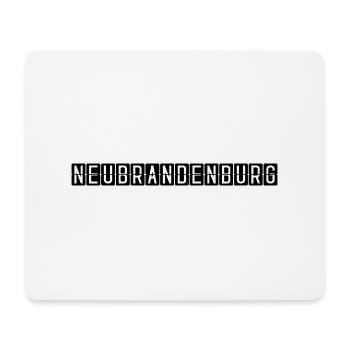 Neubrandenburg Airport Sign - Mouse Pad (horizontal) - white - Front