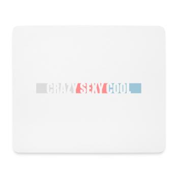 design cool sexy fou - Tapis de souris (format paysage) - blanc - Devant