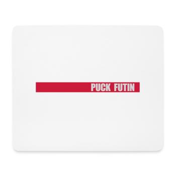 Conception du logo Puck Futin - Tapis de souris (format paysage) - blanc - Devant