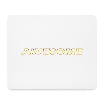 Awesome Gift - Mouse Pad (horizontal) - white - Front