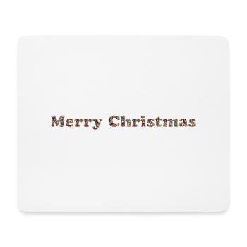 Merry Christmas - Mousepad (Querformat) - Weiß - Vorne