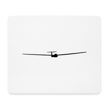 LS4 Clubklasse - Mouse Pad (horizontal) - white - Front
