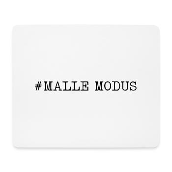 malle modus - Mousepad (Querformat) - Weiß - Vorne