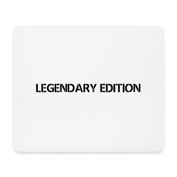 Legendär legenden Ausgabe Held Legende Vektor 07 - Mousepad (Querformat) - Weiß - Vorne