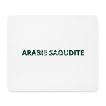 Drapeau Arabie saoudite - Tapis de souris (format paysage) - blanc - Devant