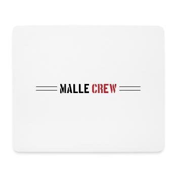 Malle Crew Mallorca - Mousepad (Querformat) - Weiß - Vorne