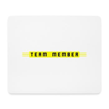 Team Member - Mouse Pad (horizontal) - white - Front