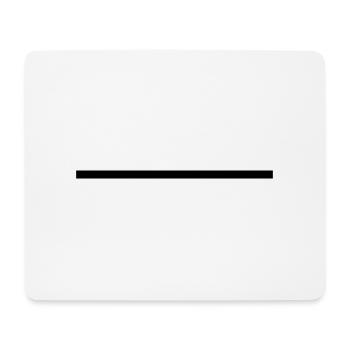 Strich 2.0 - Mousepad (Querformat) - Weiß - Vorne