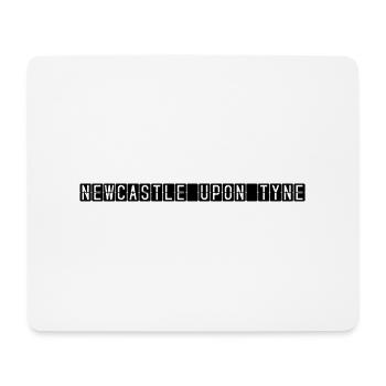 Newcastle upon Tyne airport sign - Mouse Pad (horizontal) - white - Front