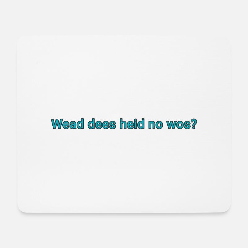 Bayerische Sprüche - Mousepad (Querformat) - Weiß