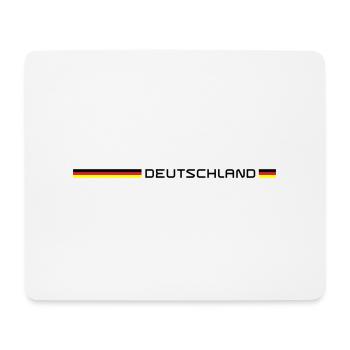 Deutschland - Mousepad (Querformat) - Weiß - Vorne