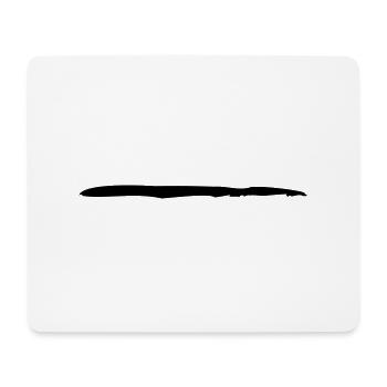 Refroidir ligne coup de pinceau de graffiti - Tapis de souris (format paysage) - blanc - Devant