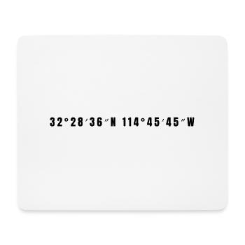 San Luis Río Colorado Mexiko - Mousepad (Querformat) - Weiß - Vorne