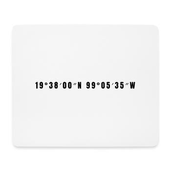 San Francisco, Coacalco, Mexico - Mouse Pad (horizontal) - white - Front