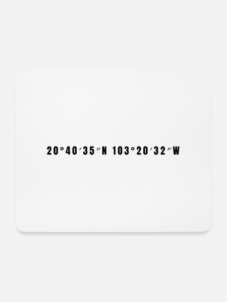 Guadalajara Mexiko - Mousepad (Querformat) - Weiß