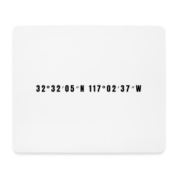 Tijuana, Mexico - Mouse Pad (horizontal) - white - Front