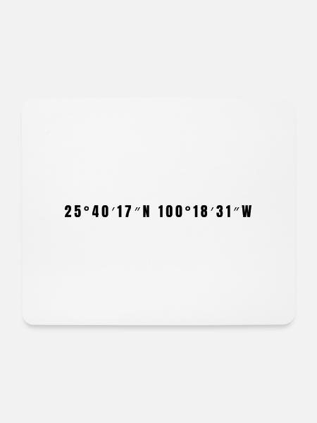 Monterrey Mexiko - Mousepad (Querformat) - Weiß