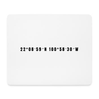 San Luis Potosí Mexiko - Mousepad (Querformat) - Weiß - Vorne