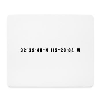 Mexicali, Mexico - Mouse Pad (horizontal) - white - Front
