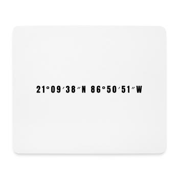 Cancún Mexiko - Mousepad (Querformat) - Weiß - Vorne