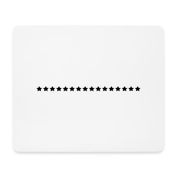 stern_linie__f1 - Tapis de souris (format paysage) - blanc - Devant