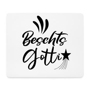 Bestes Gotti der Welt Schweiz Patentante Patin - Mousepad (Querformat) - Weiß - Vorne