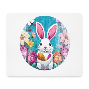 Tolles Ostermotiv - Mousepad (Querformat) - Weiß - Vorne