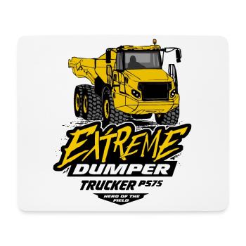 Dump truck - Dump truck - Truck - Truck - Mouse Pad (horizontal) - white - Front