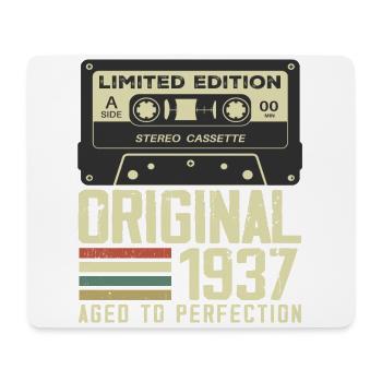 Geschenk zum 87. Jubiläum im Retro-Stil 1937 - Mousepad (Querformat) - Weiß - Vorne