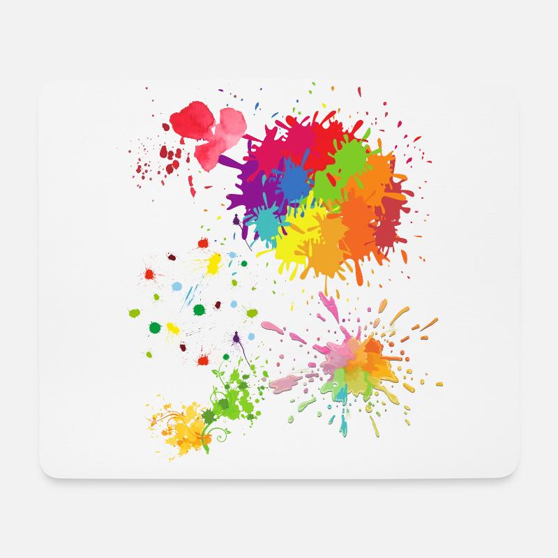 Aufstrebender Künstler - Mousepad (Querformat) - Weiß