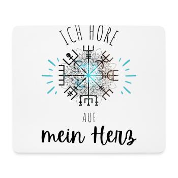 Wegweiser Motivation - VEGVISIR - Mousepad (Querformat) - Weiß - Vorne