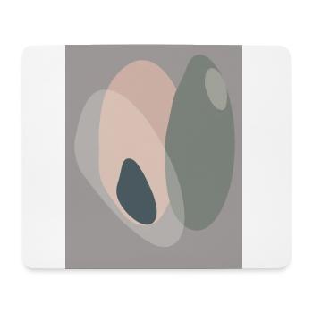Affiche Geo Abst 2 - Tapis de souris (format paysage) - blanc - Devant