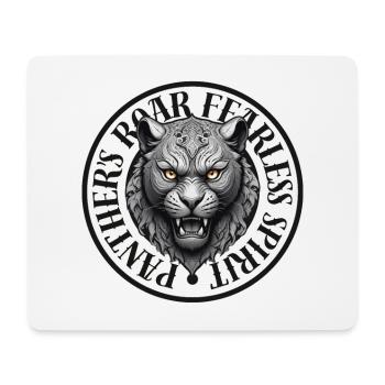 Fearless Panther - Mouse Pad (horizontal) - white - Front