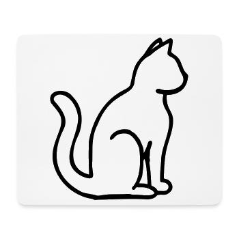 Kitten house cat cat kitten - Mouse Pad (horizontal) - white - Front