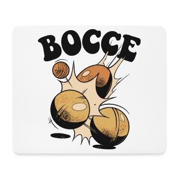 Bocce Spruch Bocce Ball mit Jack Bocci Game Bocce - Mousepad (Querformat) - Weiß - Vorne
