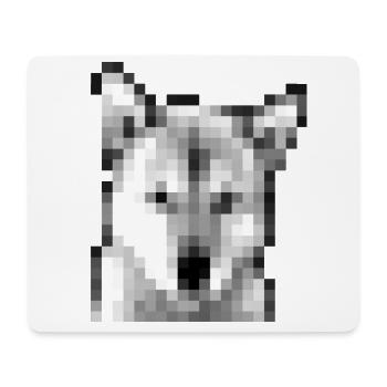 Jindo Mosaic - Mouse Pad (horizontal) - white - Front