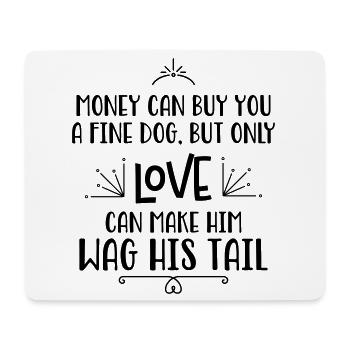 Dog lovers - Mouse Pad (horizontal) - white - Front