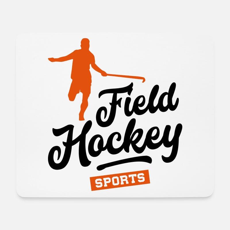 feldhockey sport - Mousepad (Querformat) - Weiß