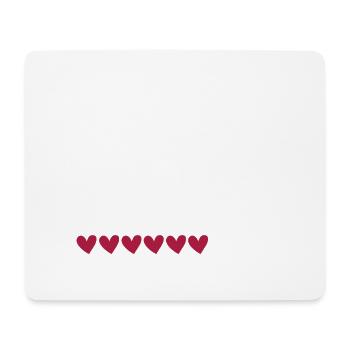 Fachkraft Lagerlogistik in Ausbildung Geschenk - Mousepad (Querformat) - Weiß - Vorne