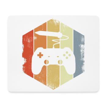Game Artist - Mousepad (Querformat) - Weiß - Vorne