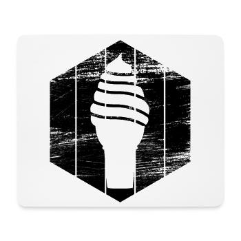 Ice cream - Mouse Pad (horizontal) - white - Front