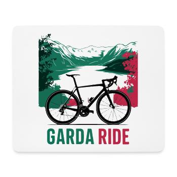 Garda Ride Scenic Cycling Design - Mouse Pad (horizontal) - white - Front