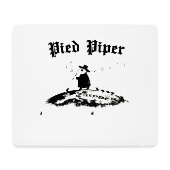 Pied Piper (Black Death VI) - Mouse Pad (horizontal) - white - Front