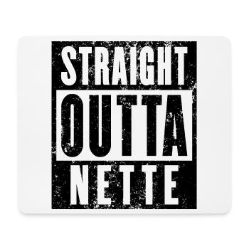 Nette, Ruhrgebiet, Ruhrpott, Dortmund Nette - Mousepad (Querformat) - Weiß - Vorne