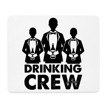 drinking_crew_01 - Mousepad (Querformat) - Weiß - Vorne