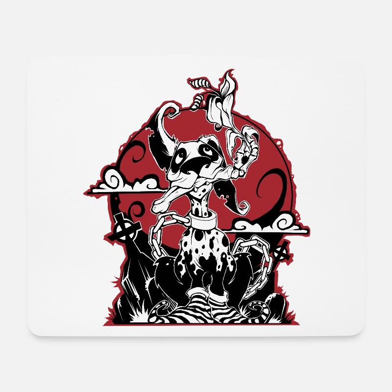Ghostpuppy - Mouse Pad (horizontal) - white