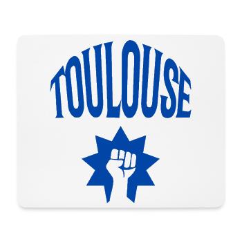 Toulouse - Tapis de souris (format paysage) - blanc - Devant